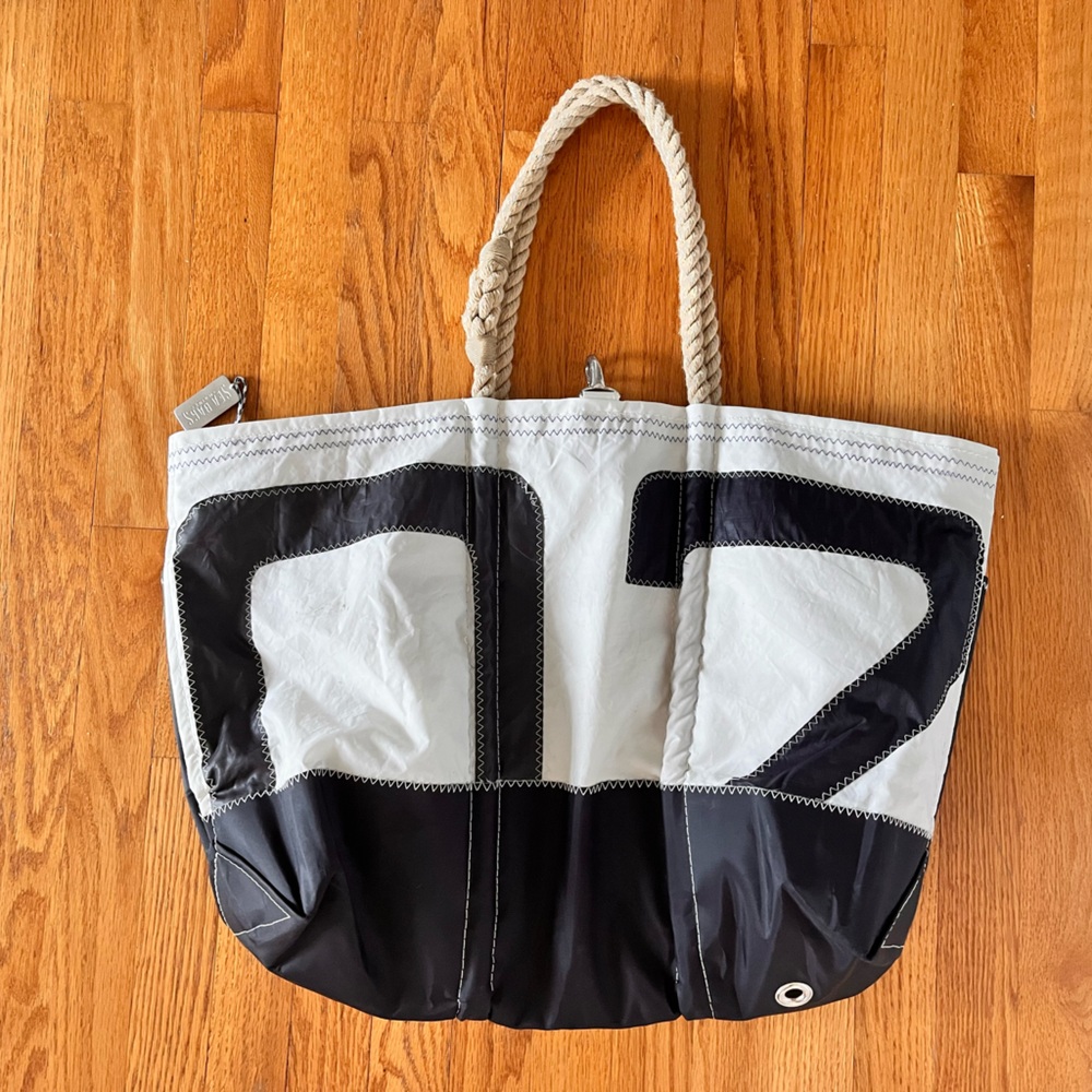 Sea Bags of Maine Large Tote with Pockets